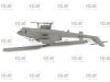 ICM 32060+P AH-1G Cobra (early production) + PAINT SET 1/32